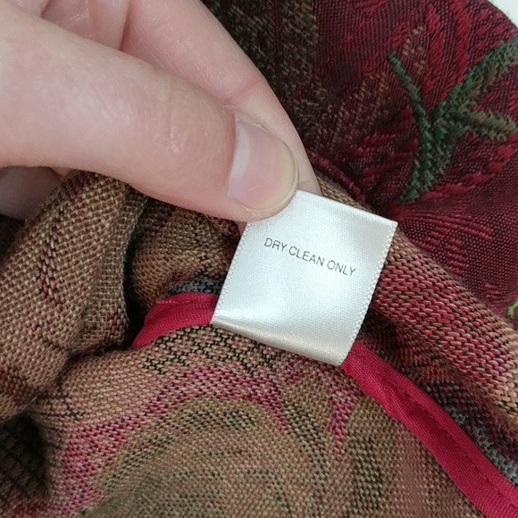 Christopher & Banks red embroider jacket - Picture 6 of 6